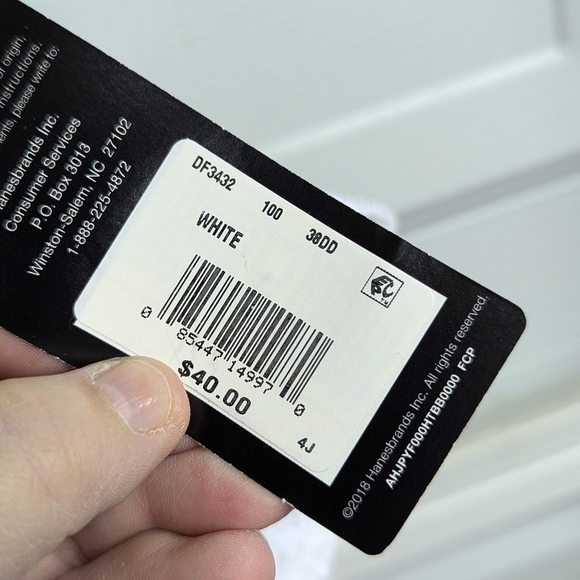 BALI Smoothing bra~underwire, white 🤍, 38DD, Stretch Lace! - Picture 4 of 5